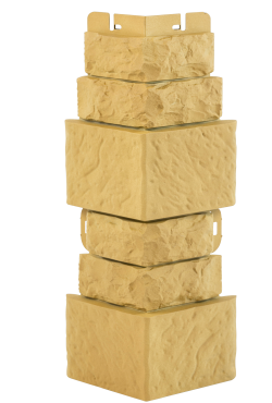 НАРУЖНЫЙ УГОЛ ФИГУРНЫЙ ФАСАДНАЯ ПЛИТКА, ЦВЕТ ОПАЛ